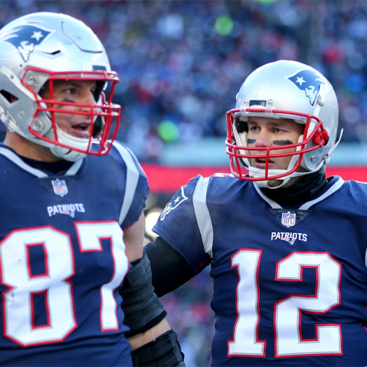 Rob Gronkowski And Tom Brady S Reunion Has Us Pumped For Football E Online Au